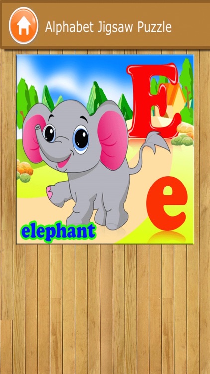 Alphabet Jigsaw Puzzle - Free Puzzle Kids Games