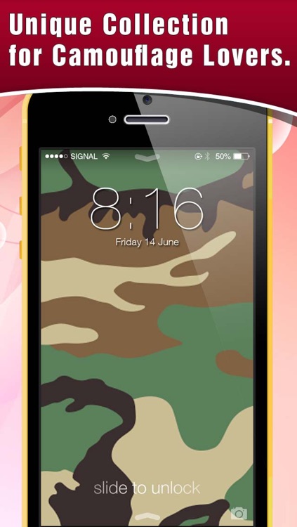 HD Camouflage Wallpaper! Retina Lock Screen Of Army Backgrounds & Themes screenshot-4