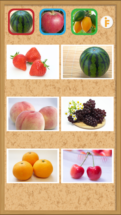 Screenshot #2 pour とびだす果物タッチ