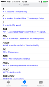 Notam Helper screenshot
