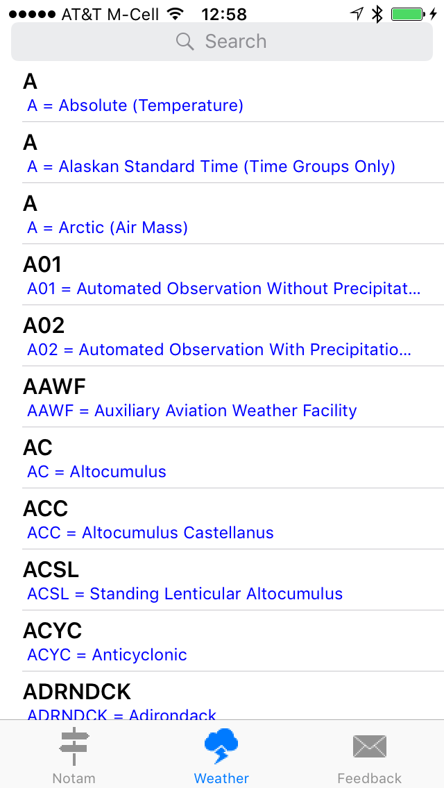 Notam Helper screenshot 3
