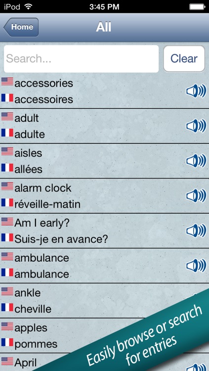 French in a Flash – Learn Quick with Easy Speak & Talk Flashcards! screenshot-3