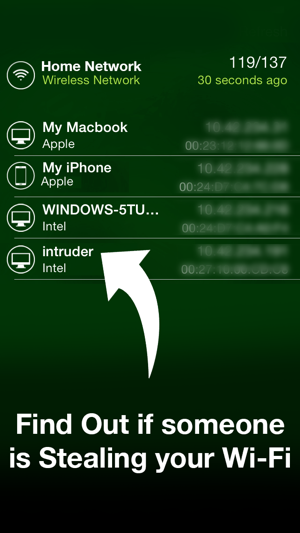 ‎誰使用我的無線網絡連接？ （WUWM）從入侵者的保護您的網絡 Screenshot