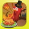 Thanksgiving Dinner Food Maker Salon - fun lunch cooking & making games for kids 2 (boys & girls)