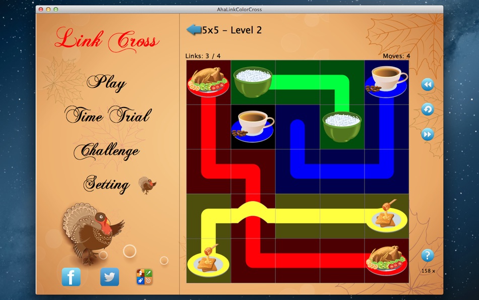 #1. Aha Link Color: Cross Free for Mac OS X (macOS) Podle: Ming-hua Wu