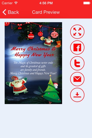 X-Mas Card Creator screenshot 3