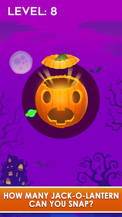 Halloween Pop the Lock - a spinny circle square game!