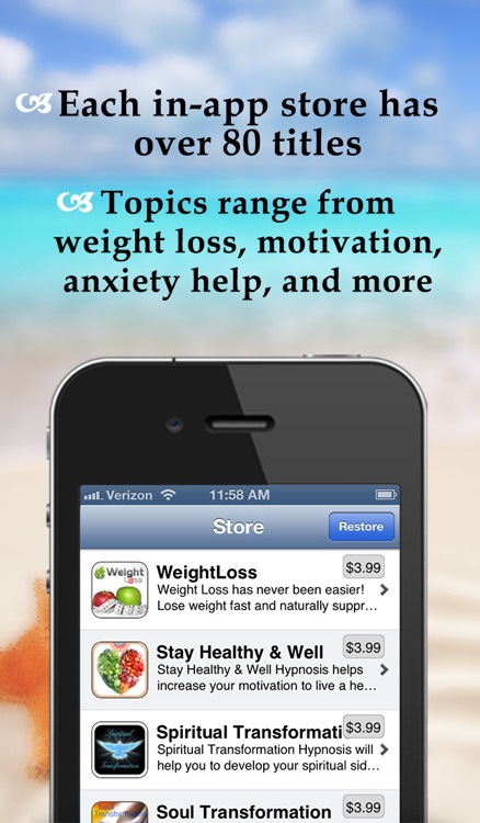 Chakra App by Subliminal Affirmations - Cleanse Your Chakras Using Hypnosis and Guided Meditation screenshot-3