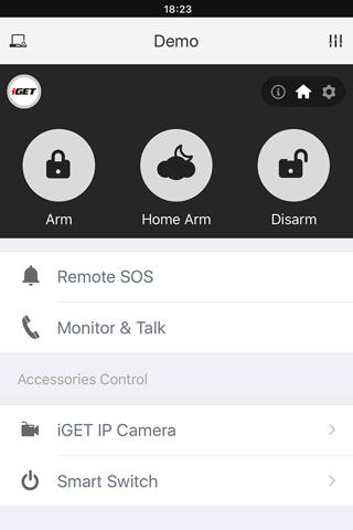 iGET SECURITY M3 - náhled