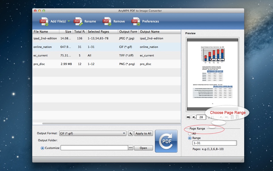 #3. AnyMP4 PDF to Image Converter (macOS) 由: AnyMP4 Studio
