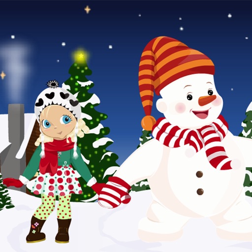 Little Girl and her Snowman iOS App