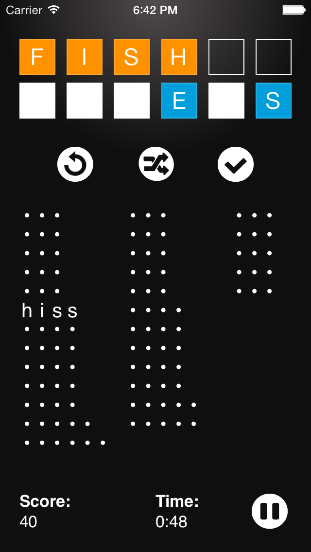 Shuffle: The funny, speedy word finding game Screenshot