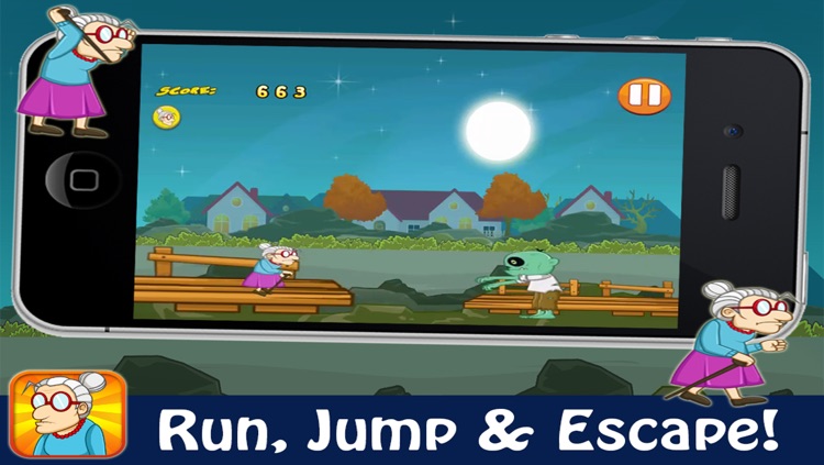 Granny Vs. Zombies - Running Game to Escape the Dead