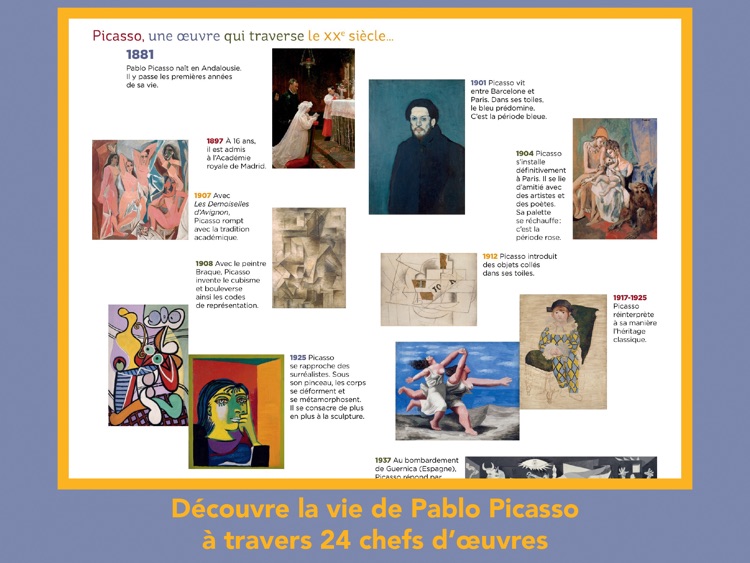Pablo Picasso, 24 chefs d’œuvres expliqués aux enfants