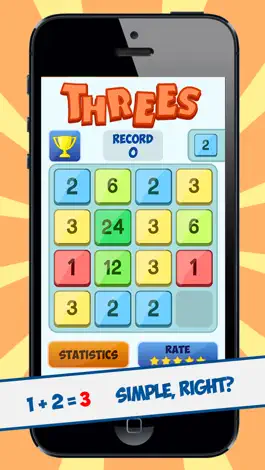 Game screenshot Threes Free mod apk