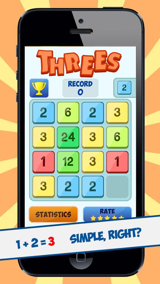 Threes Free - 1.0.4 - (iOS)