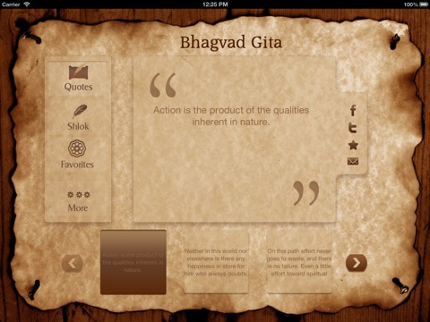 Bhagwat Gita quotes HD : A part of the Hindu epic Mahabharta - Bhagwad Geeta screenshot 2