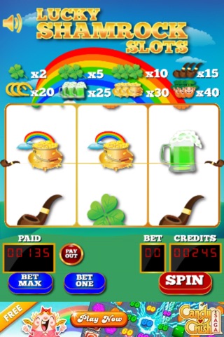 Lucky Shamrock Slots! screenshot 3