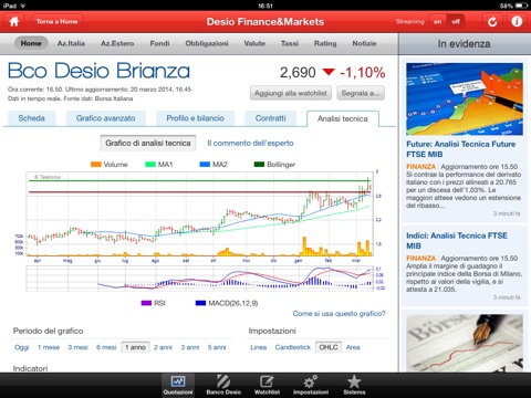 Desio Finance screenshot 2