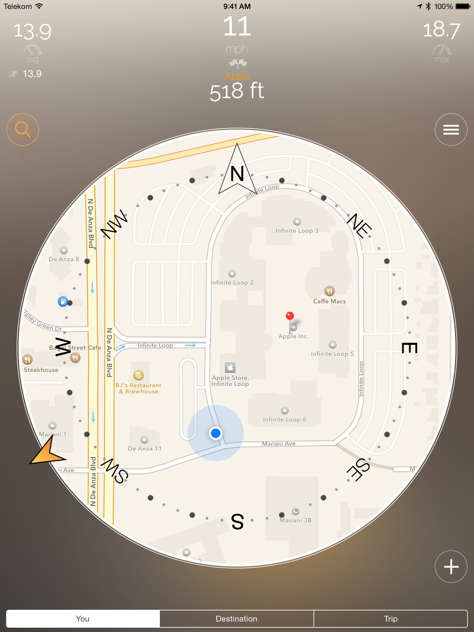 BringMeHome - The compass needle to YOUR destination