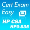 CertExam:HP CSA:HP0-S35