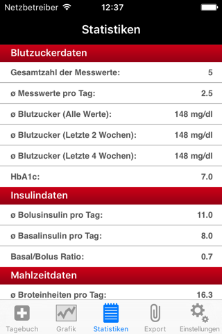 DiabetesPlus screenshot 4