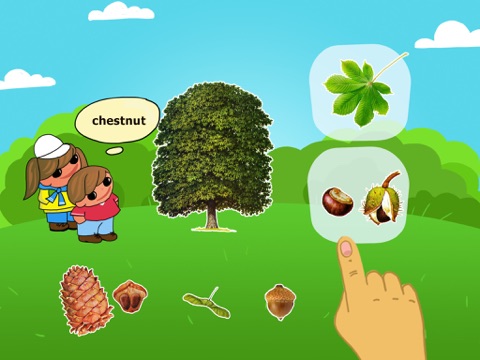 Screenshot #4 pour study fruits, vegetables and mushrooms - cognitive and educational games for preschoolers and toddlers from 3+ with English and Russian voice-over.