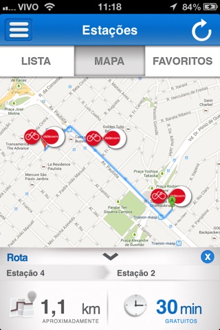 Ciclo Sampa screenshot 4