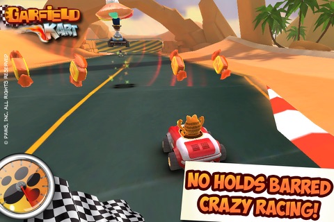 Garfield Kart screenshot 2