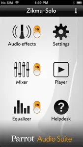 Parrot Audio Suite screenshot #4 for iPhone