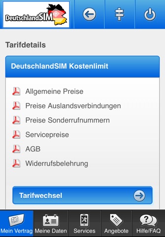 DeutschlandSIM Servicewelt screenshot 3