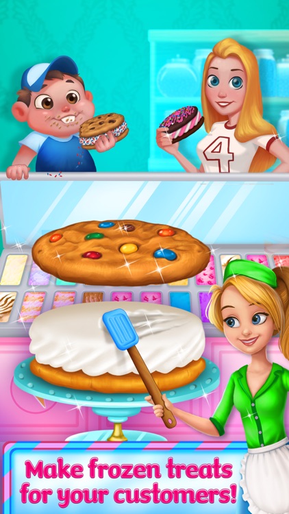 Ice Cream Truck Girl - Frozen Sweets Maker