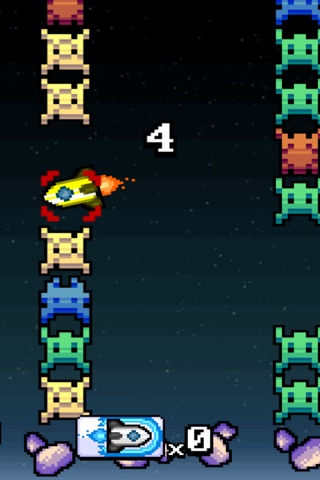 Spacey Ship - Adventures of a Flappy Ship screenshot 2