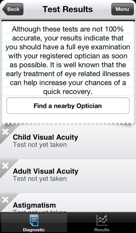 Vision Test screenshot-4