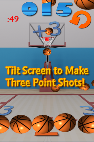 Hot Shot BBALL Shootout - A Basketball Shoot Em Up screenshot 4