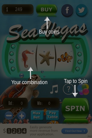 Sea Vegas Slots - Free Slots Machine Casino Game screenshot 4