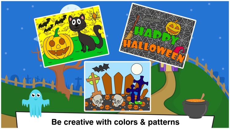 Halloween Colorbook by Tabbydo : Paint, Draw and celebrate