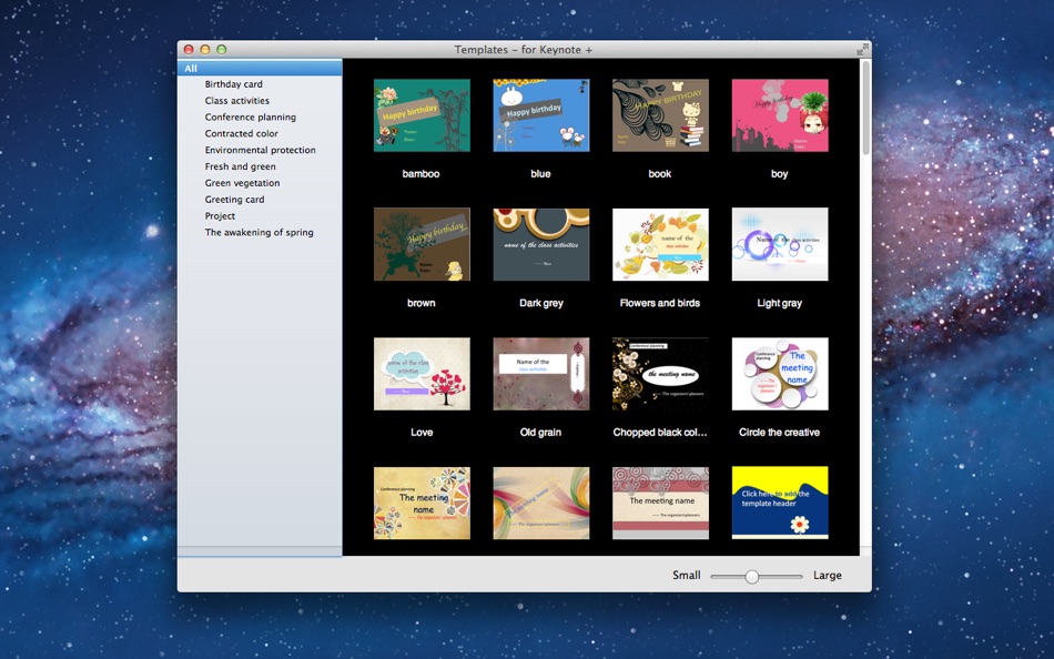 #2. Templates - for Keynote + (macOS) 게시자: 顺华 吕