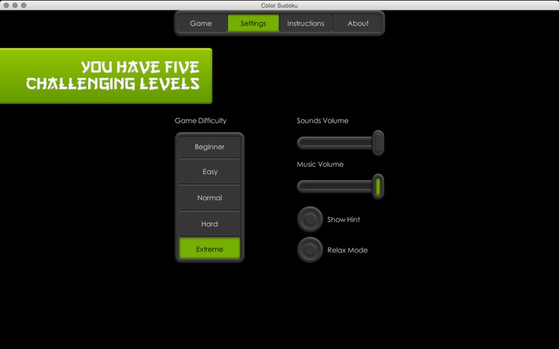 App screenshot