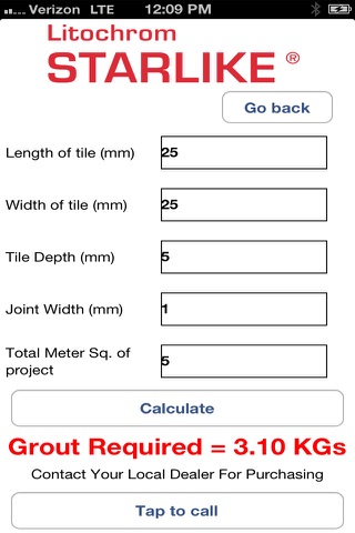 TFC Calculator screenshot 2