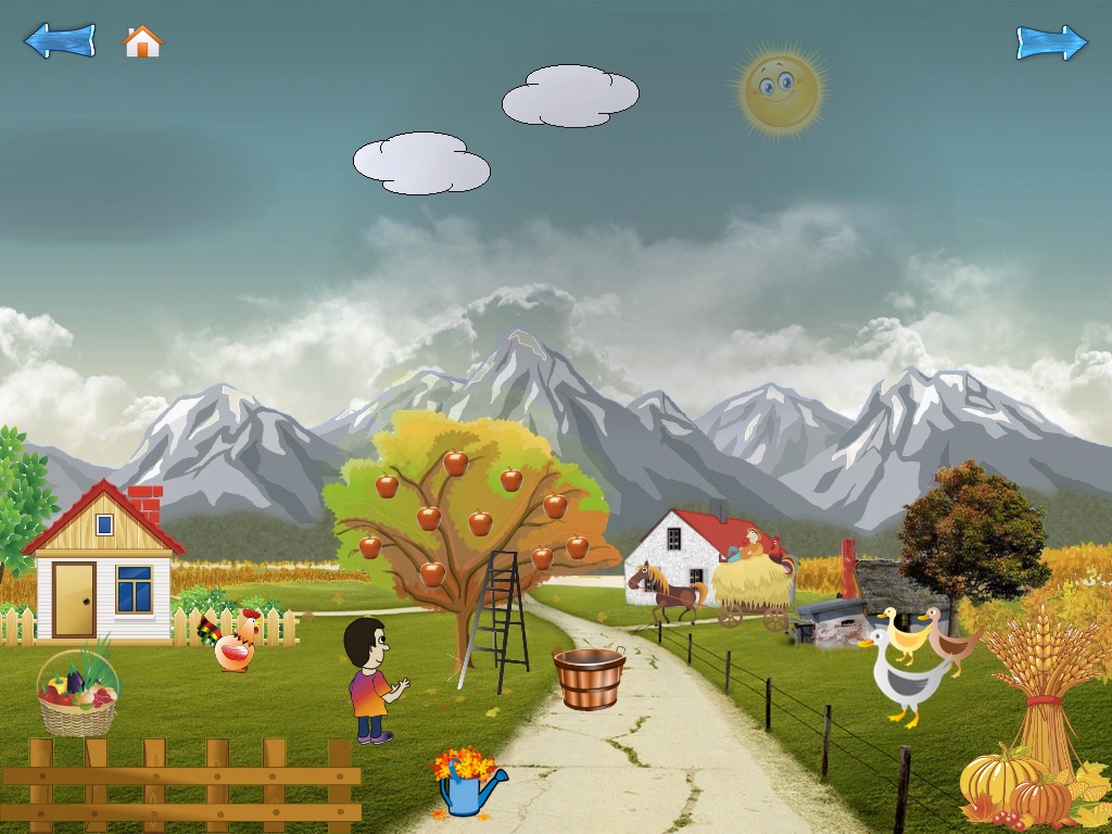 The Four Seasons -  educational game for children and babies screenshot 4