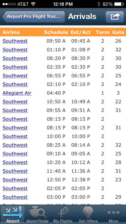 Oakland Airport info + Flight Tracker screenshot-3
