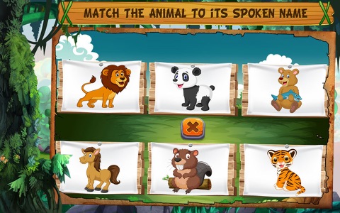Animal Safari - Learn Animals Names & Spellings with Spoken Alphabets & Words screenshot 2