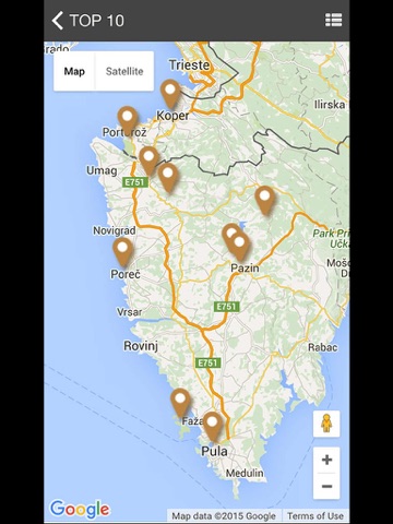 Screenshot #6 pour Istria Culture TOP 100