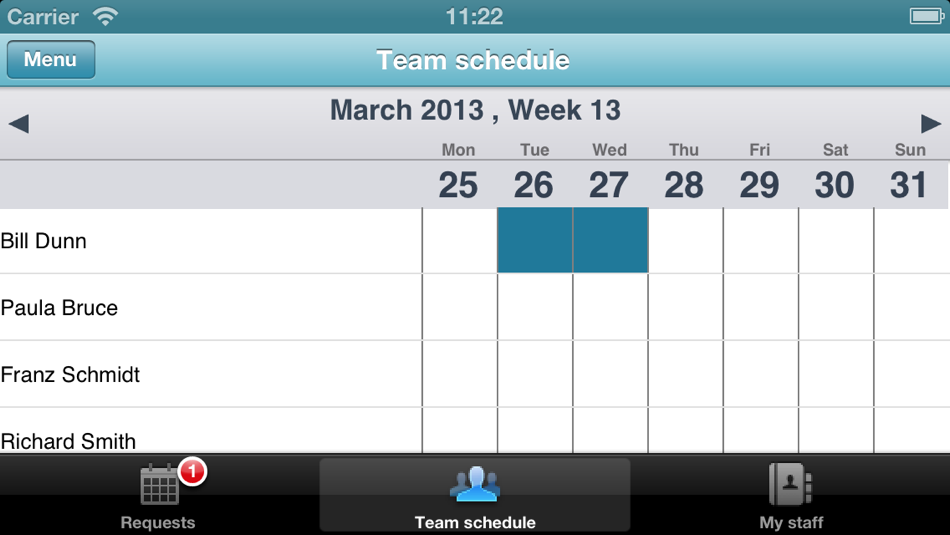 #5. HRa Mobile (iOS) 由: Sopra Steria Group