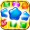 Gummy Fruit Sweet Deluxe mania : Match 3 Free Game