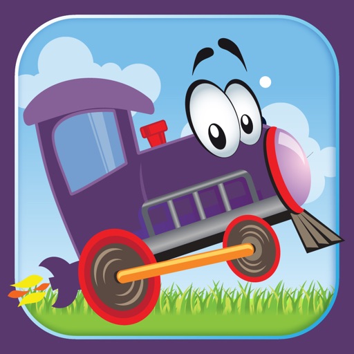 Trains with Friends, Trucks and fun playful automobiles Icon