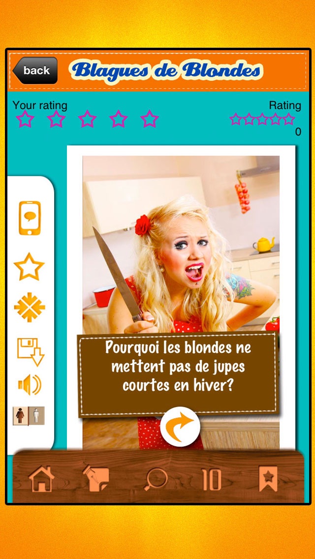 Screenshot #2 pour Blagues de Blondes - Les Cochonnes