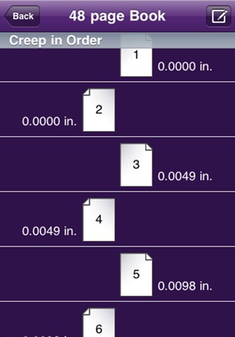 Creep/Shingling Calculator screenshot 3