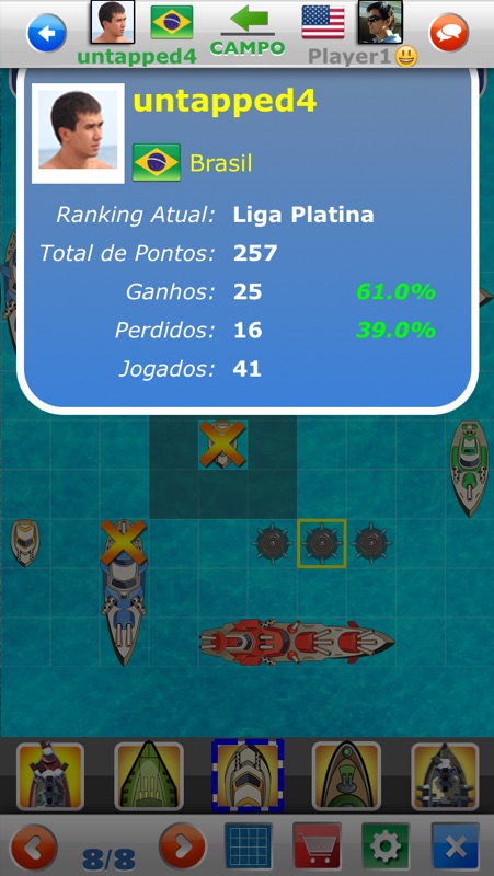 Batalha Naval Mútliplos Tiros screenshot 3